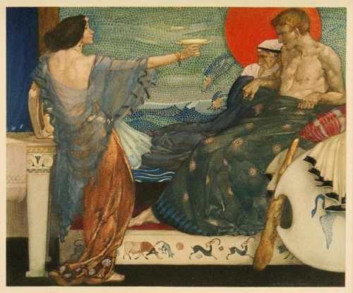heaveninawildflower:‘The Heroes: or Greek Fairy Tales for my Children’ by Charles Kingsley.Illustrat