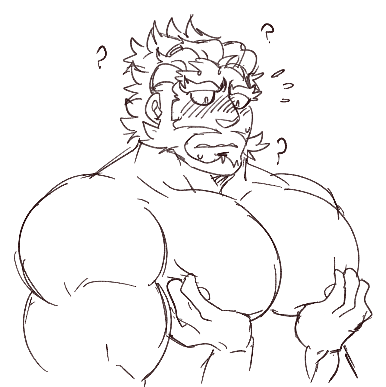 thewildwolfy:  Some Archibald chest play