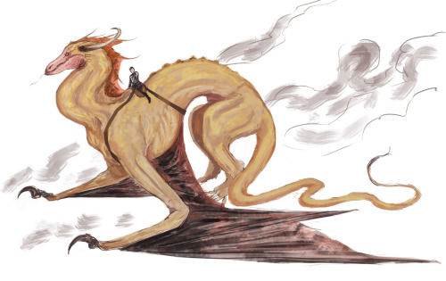 I Dont Know How Many Other People Have Seen The Witcher, But That Golden Dragon That Can Shapeshift?