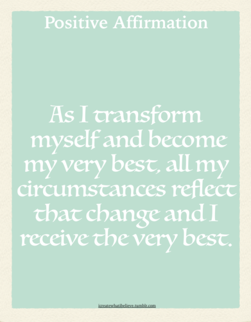 icreatewhatibelieve - As I transform myself and become my very...