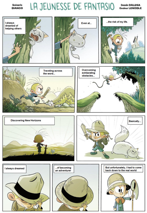 Scanlation: Fantasio’s Youth (April Fools Comic)Writing: Guillaume BiancoArt: Antonello Dalena