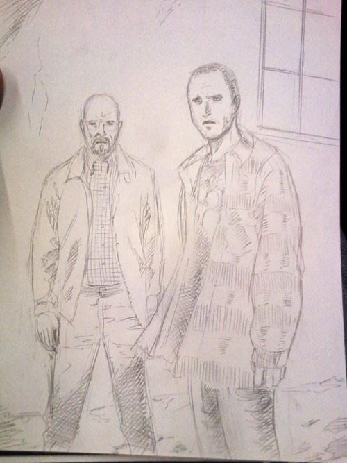 Wizard world Cleveland commissions Walter White and Jesse Pinkman.
