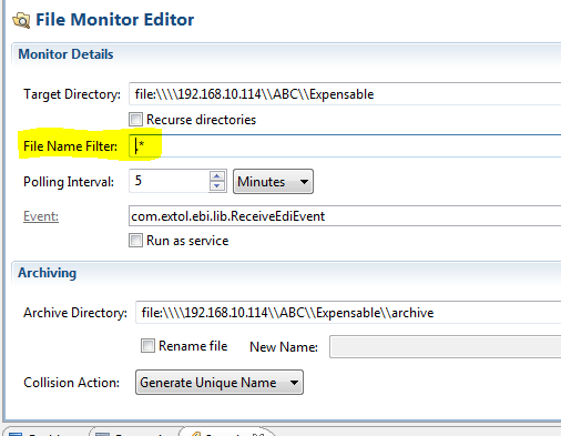 Cleo Clarify File Monitor