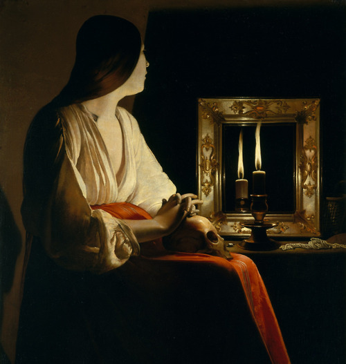 The Penitent Magdalene by Georges de La Tour, ca. 1640