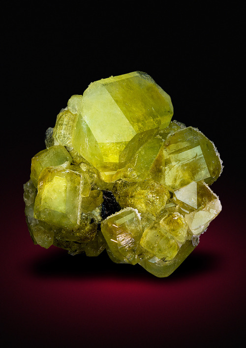 Datolite with Axinite - 1st Sovetskii Mine, Dal'negorsk, Primorskiy Kray, Far-Eastern Region, Russia