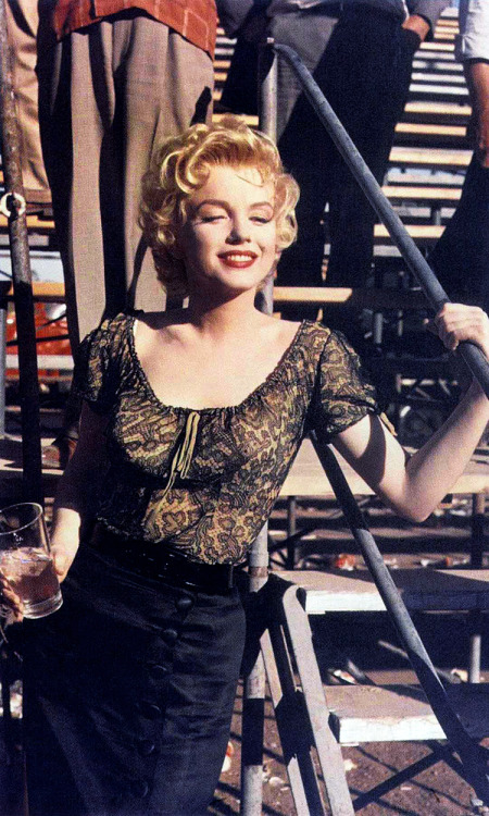 Marilyn Monroe / during production of Joshua Logan’s Bus Stop (1956)