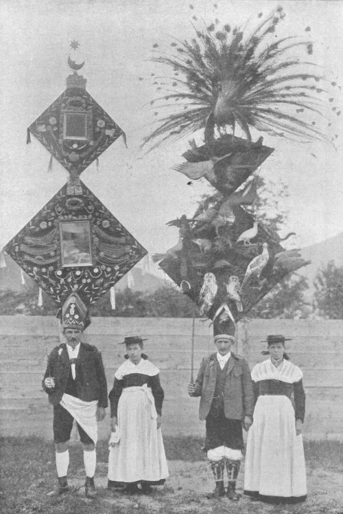 deathandmysticism:Perchten headdresses, Austria, early 20th century 