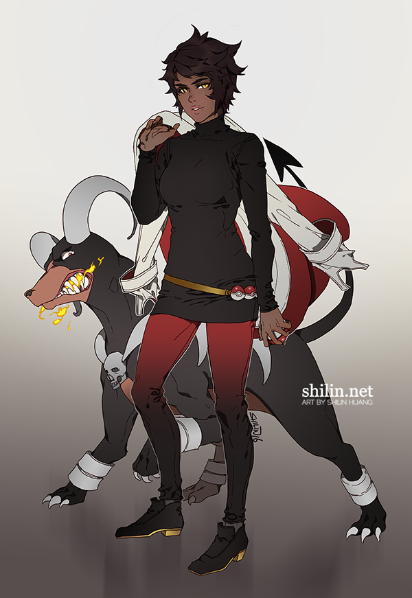 okolnir: I totally see candela as a houndoom type even tho we’re only on gen 1