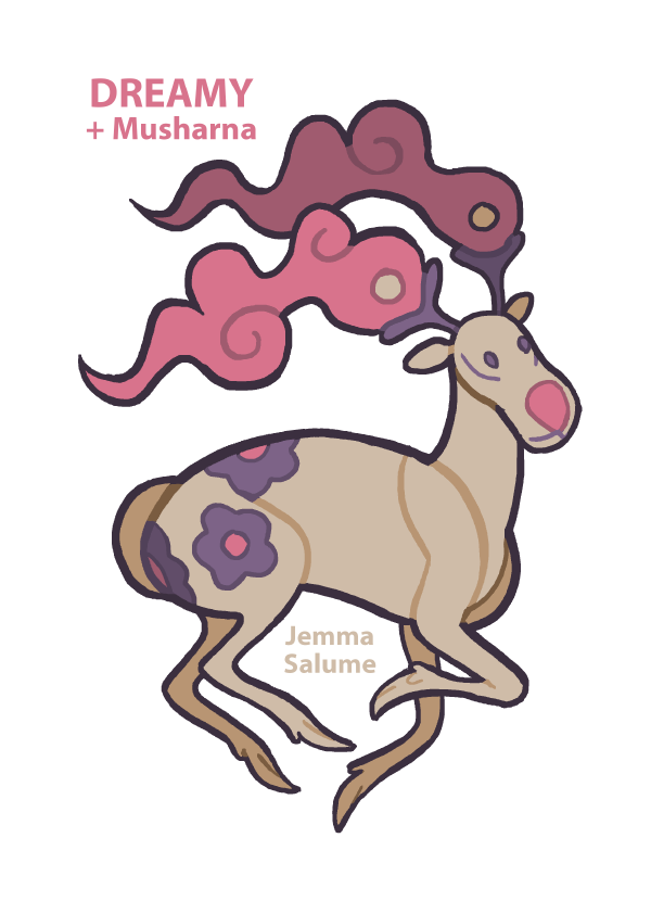 oxboxer:  STANTLER SPLICES!As a follow-up for my Girafarig Crossbreeds, I wanted