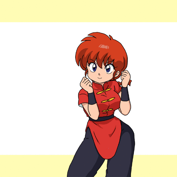 doisde:  Name: Ranma Saotome (Ranma-Chan)Anime: Ranma ½She…he…She…h-…She