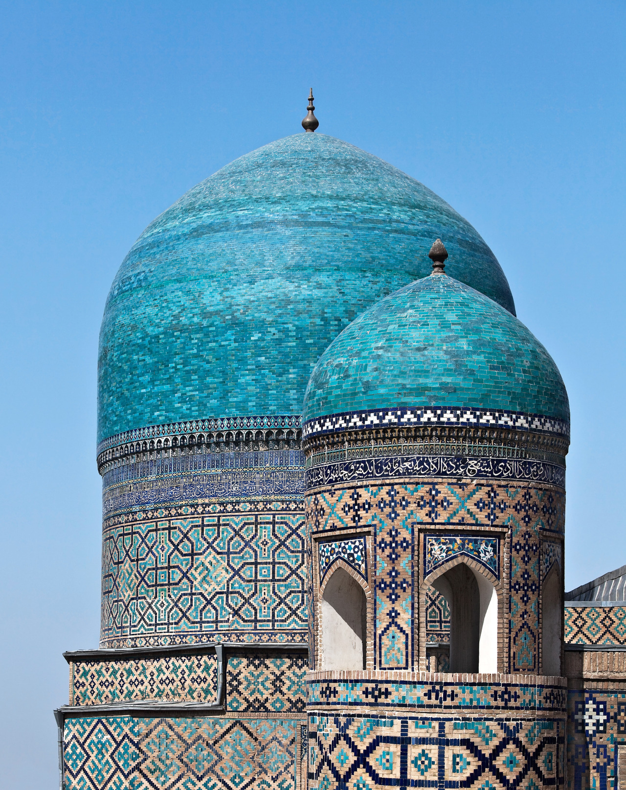 trouvailleblue:  High Art Minaret in the Registan Ensemble  Samarkand, Uzbekistan