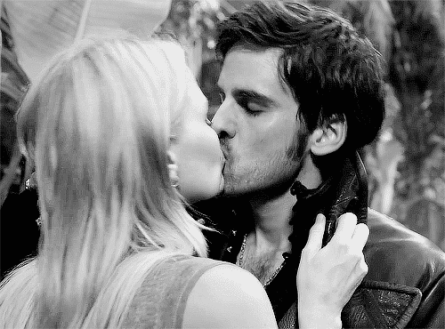 emmythedaydreamer:Never tire of seeing this #their first kiss #technically #but kinda their second