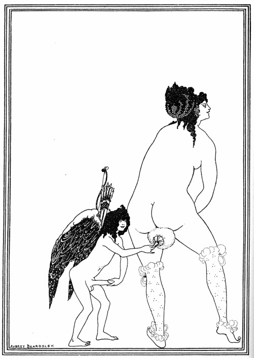 Aubrey Beardsley illustrations for “Lysistrata”, 1896