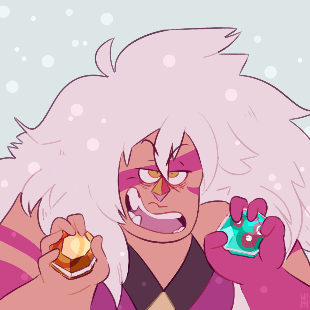 n0rara:  yes… finally I have TWO(2) FRIENDS! Ah-ah in your face Lazuli. not really