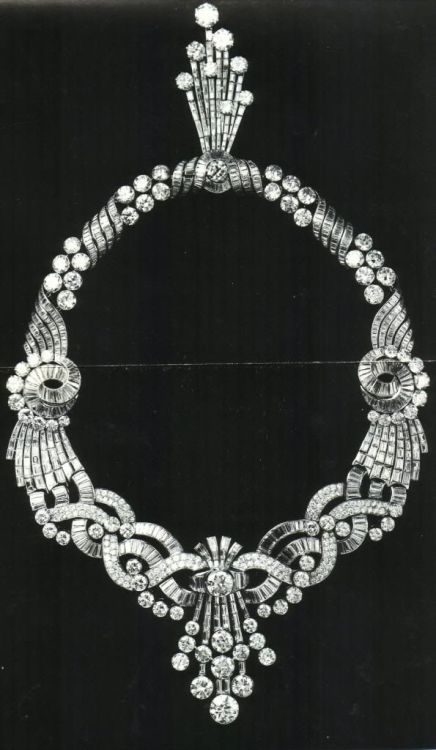 Eva Peron Diamond Necklace,