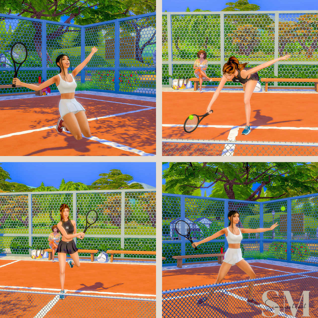 PlatinumLuxeSims —, Chanel Tennis Racket Accessory + Poses