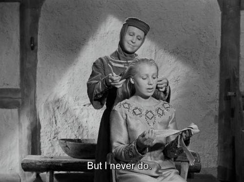 whosthatknocking:  Jungfrukällan | The Virgin Spring (1960), dir. Ingmar Bergman