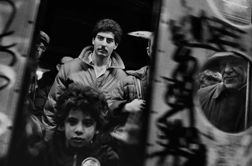 bobbycaputo:    The Train, NYC 1984 | Brian Young  DIRTY OLD NEW YORK