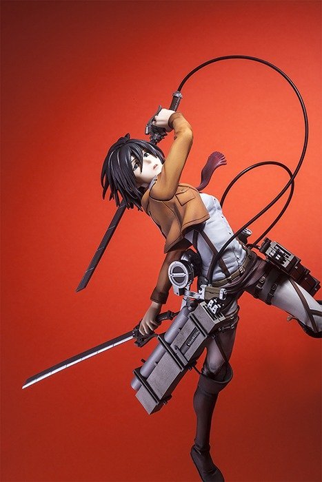 Union Creative released more previews of the two upcoming versions of their Hdge Technical No. 5 Mikasa figure!Release Date: November 30th, 2015Retail Price: 15,660 Yen (Survey Corps Version); 12,520 Yen (Trainee Version)The designs were based on SnK