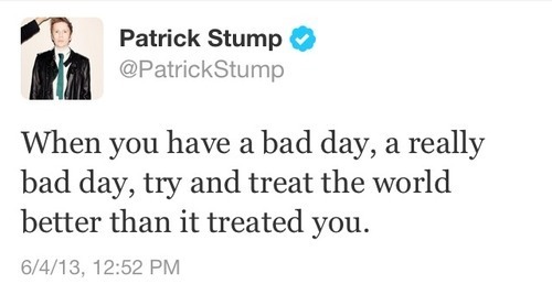 i-shall-grow:  trip-hop-cabaret-dance-punk:  I strive to be more like Patrick Stump