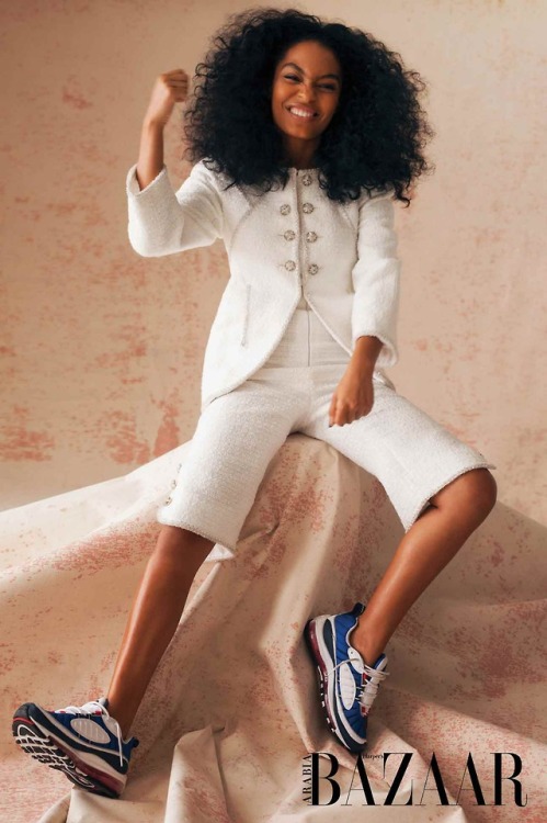 Yara Shahidi for Harper&rsquo;s Bazaar Arabia