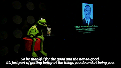 fallfeatherspony: sandandglass: The Creative Act of Listening to a Talking Frog Kermit the Frog give