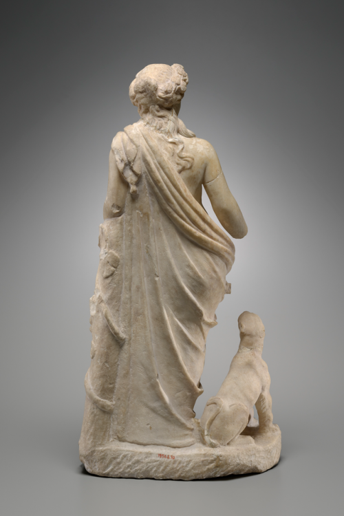 greekromangods: Dionysos with a pantherHellenistic or Early Roman, ca. 150 BC–AD 100Graeco-Rom