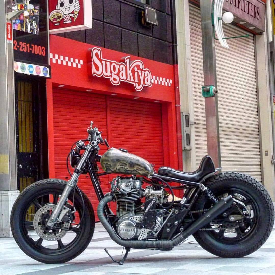 How Low Can You Go Slammed Yamaha Xs650 Bobber By