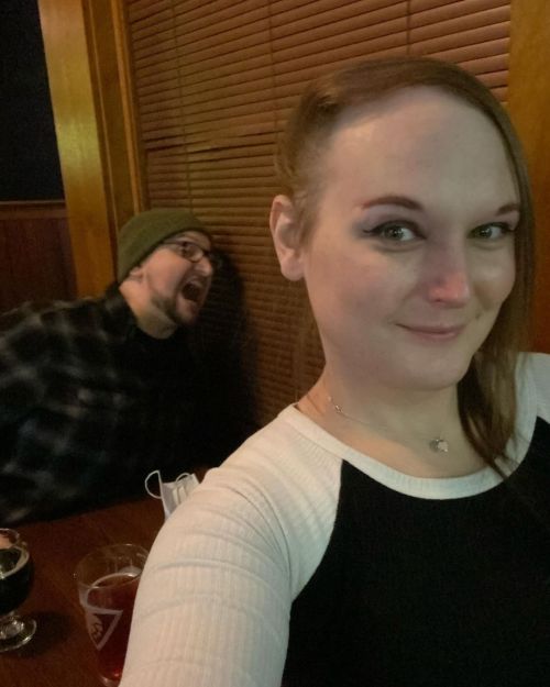 Date night selfies with this goofball#datenight #couplegoals #transgirlsofinstagramhttps://www.i