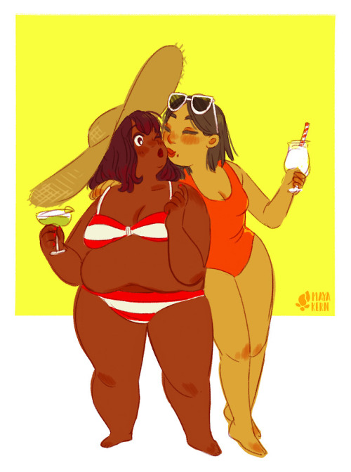 mayakern: sapphic summer  sapphic summer preorders are live NOW until september 21st! 21 pages 