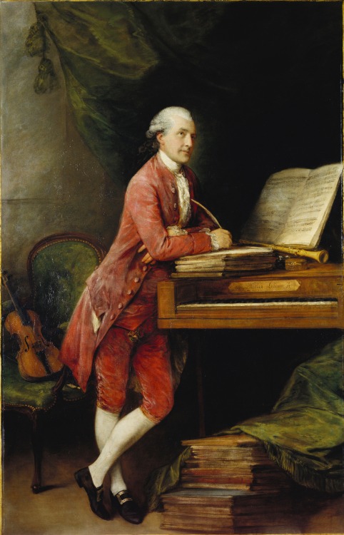 Johann Christian Fischer (1733–1800)ThomasGainsborough (British; 1727–1788)exhibited 1780Oil on canv