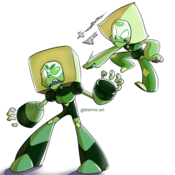 eternalfandom:Peridot vs Squaridot ⚡️