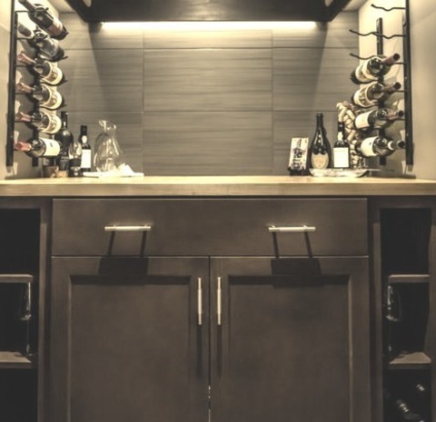 Wine Cellar - Contemporary Wine Cellar