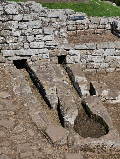 Roman Bath House Photo Set 1, Chesters Roman Fort, Hadrian’s Wall, Northumberland, 13.5.18.