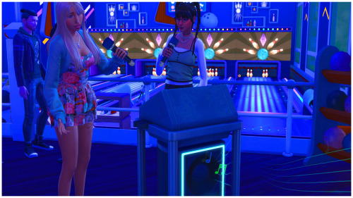 Cassie And Dina, And The Rest Of The Gang, Took Turns Singing On The Microphone For A Few Hours Various