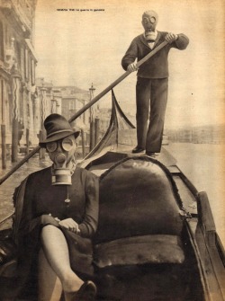 Venise, 1940. La guerre en gondole.