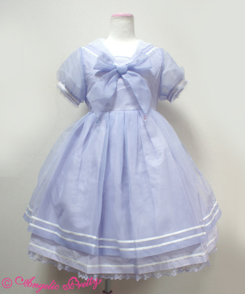 angelicprettyrelease:  Fairy Marine One Piece comes in ; white/pink/sac/lavender