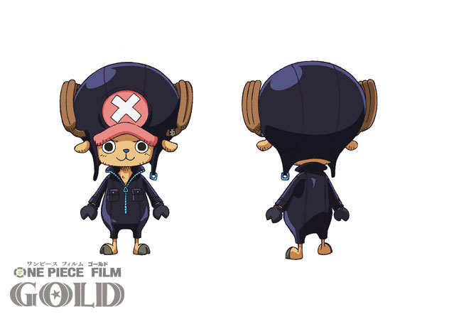 Nuevos diseños de personajes de la película ONE PIECE FILM GOLD.