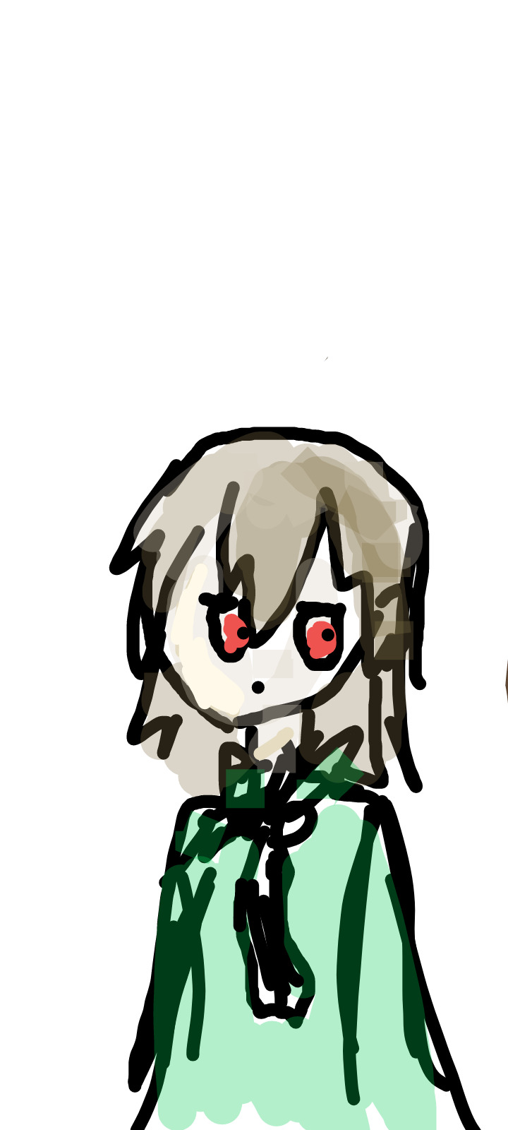 I Drew Goro Akechi In My Phone's Screenshot Editor
