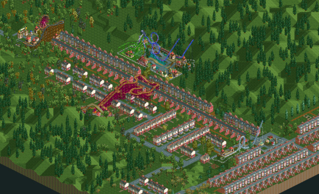 RollerCoaster Tycoon Classic: Forest Frontiers Scenario