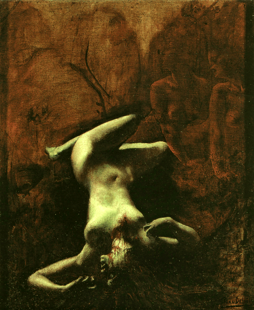 Le Crime (1897) - Jean Delville