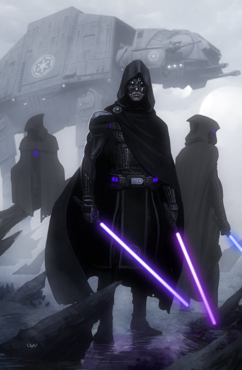galaxyjunkyard:— Jedi Hunters — by wyv1Wish Jedi Hunters would appear in Star Wars: The Force Awakens