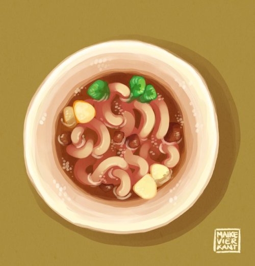 Painted the udon I wish I had in front of me rn ✨