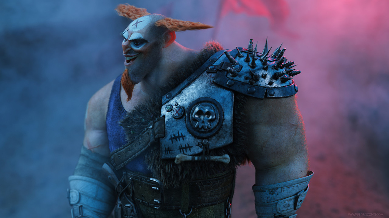 rhubarbes:  ArtStation - Villain, by Pedro ContiMore on RHB_RBS