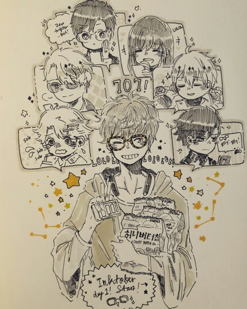 naoyakou: Inktober day 1-4! The theme for this year is ‘routine’(with MM as the main foc