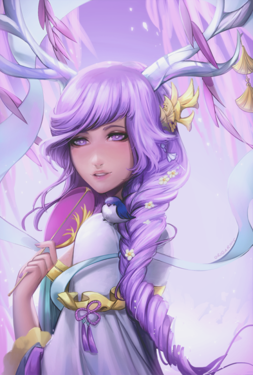 mn-mikaescapism-blog:  Heya, Happy Holidays to everyone! hope everyone is somewhere nice and cozy when new year’s coming~Since I’ve been a way for awhile here’s a full image of my pastel deer lady icon!