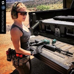 highspeedgear:  She runs a lot of good gear! ;)  #RepostPlus @refactortactical with @RepostPlus … Our #wcw shout out goes to @leaspeed6 running our RATS Tourniquet at the range!