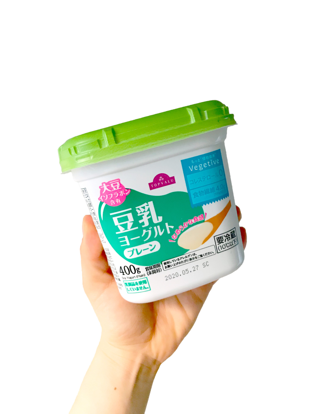 Yoghurt Topvalu 大豆イソフラボン含有 豆乳ヨーグルト プレーン Yoghurt Topvalu 大豆イソフラボン含有 豆乳ヨーグルト プレーン
