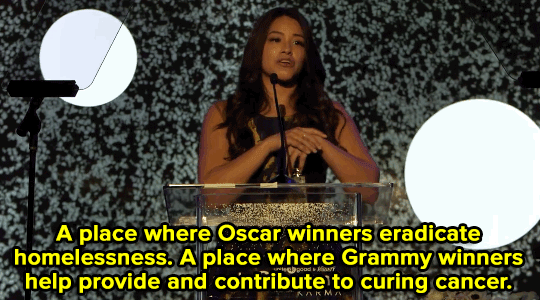 micdotcom:  Watch: Gina Rodriguez breaks down in tears accepting Variety’s young humanitarian award.  