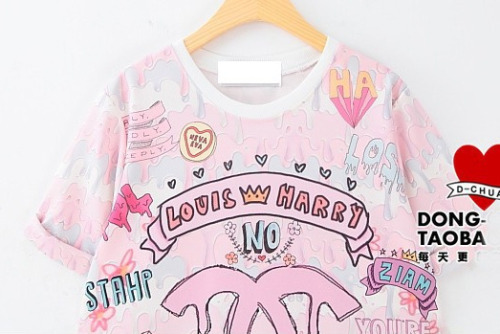 Pink Doodle T-shirt - [to purchase]